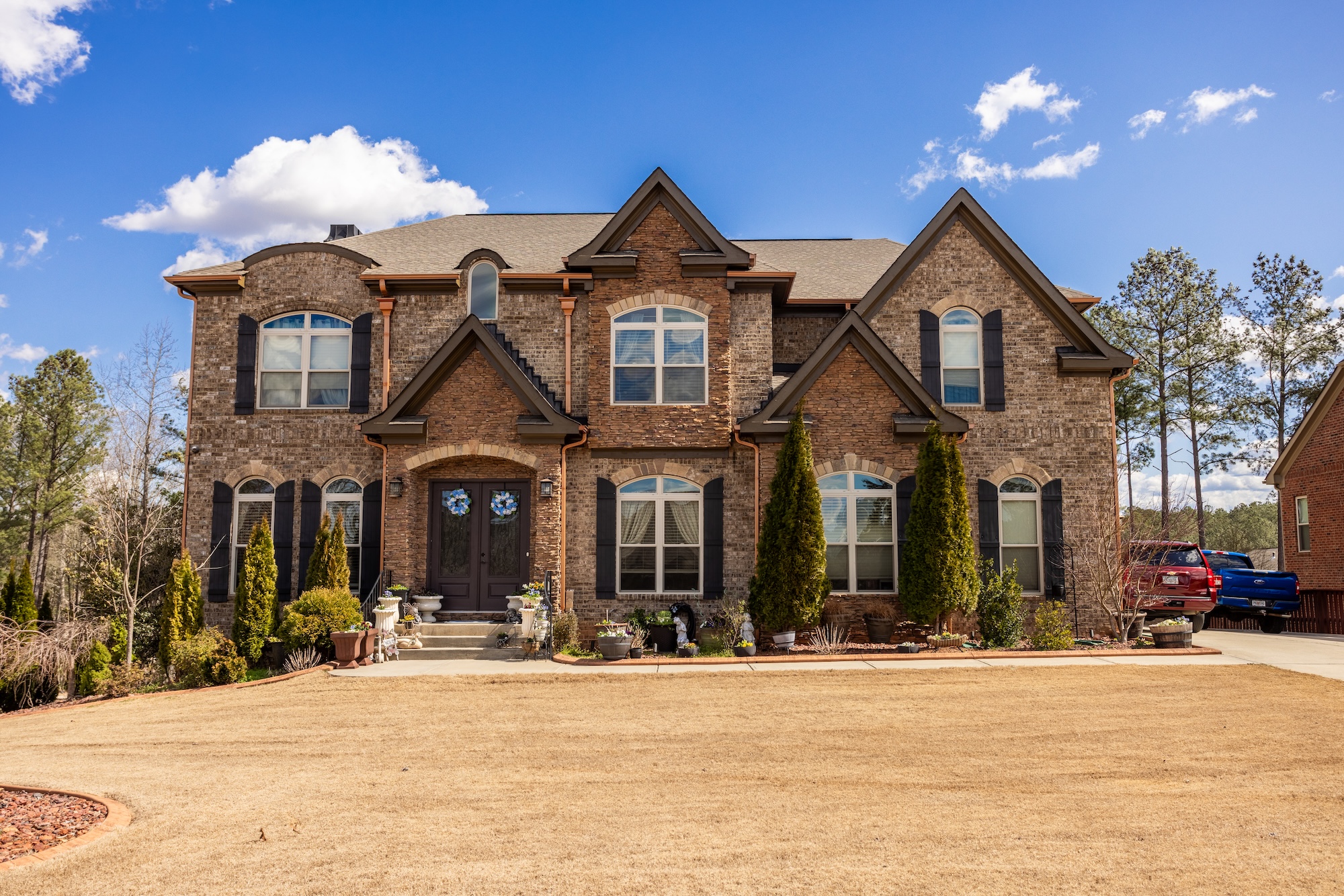 Exterior — front elevation